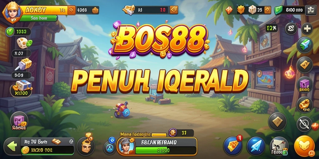 Tampilan gameplay seru dan menarik dari BOS88 yang penuh aksi Idle.