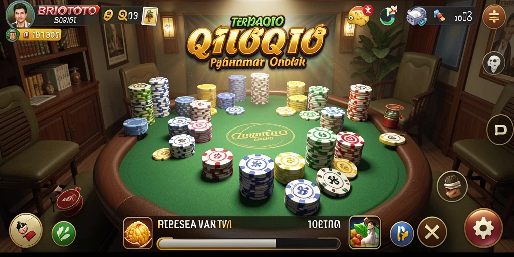 Tampilan gameplay BRIOTOTO yang memukau saat bermain QiuQiu.