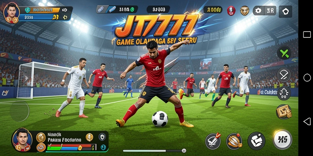 Tampilan gameplay JT777 yang memukau dalam pertandingan olahraga.