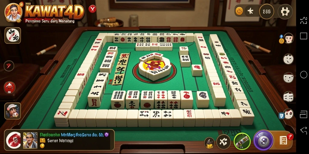 Tampilan gameplay seru dan interaktif dari KAWAT4D.