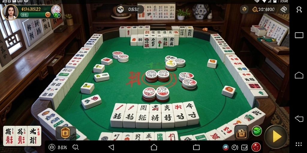 Gameplay MAHJONG222 yang seru dan interaktif dalam permainan Gaple.
