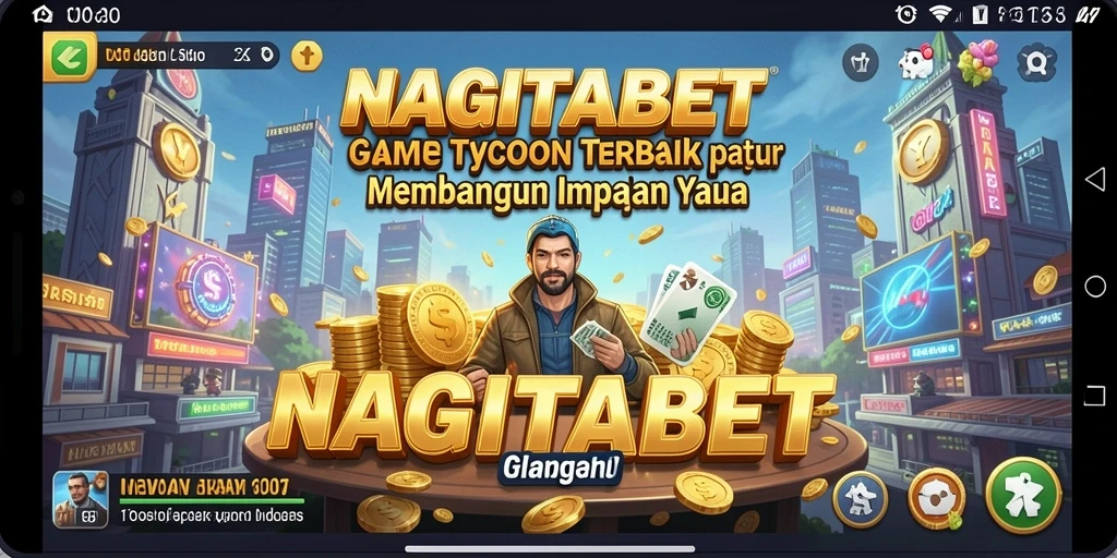 Tampilan gameplay NAGITABET yang menarik dan menantang.