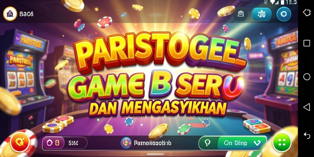 Tampilan menarik gameplay Bingo di PARISTOGEL yang seru.