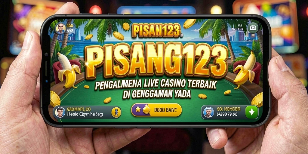 Gameplay menarik PISANG123 dengan dealer langsung yang interaktif.