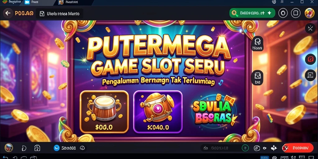 Tampilan gameplay PUTERMEGA dengan grafis slot yang menarik.