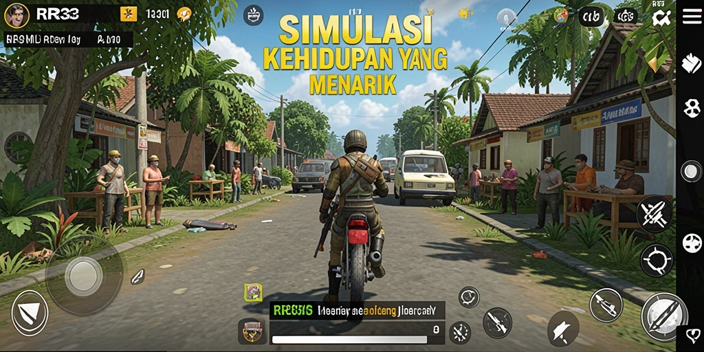 Tampilan gameplay RR33 yang menarik dan imersif.