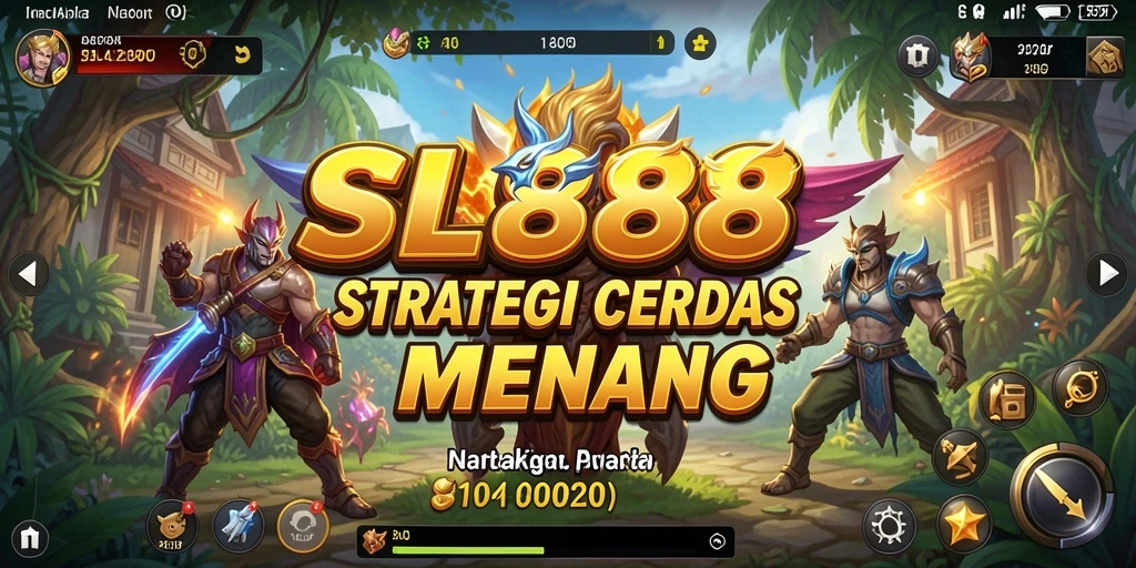 Tampilan gameplay menegangkan dari SL888 yang menunjukkan adu strategi.